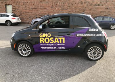 Car Lettering & Graphics - Gino fiat