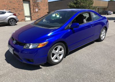 Colour Changes - Blue Honda