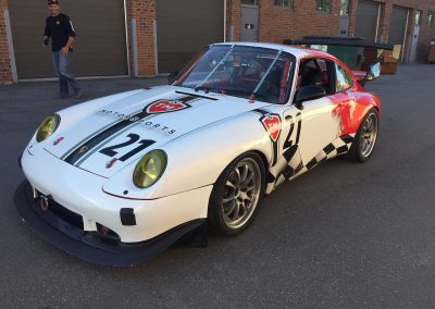 Race Car Graphics Wraps - Ted Porsche